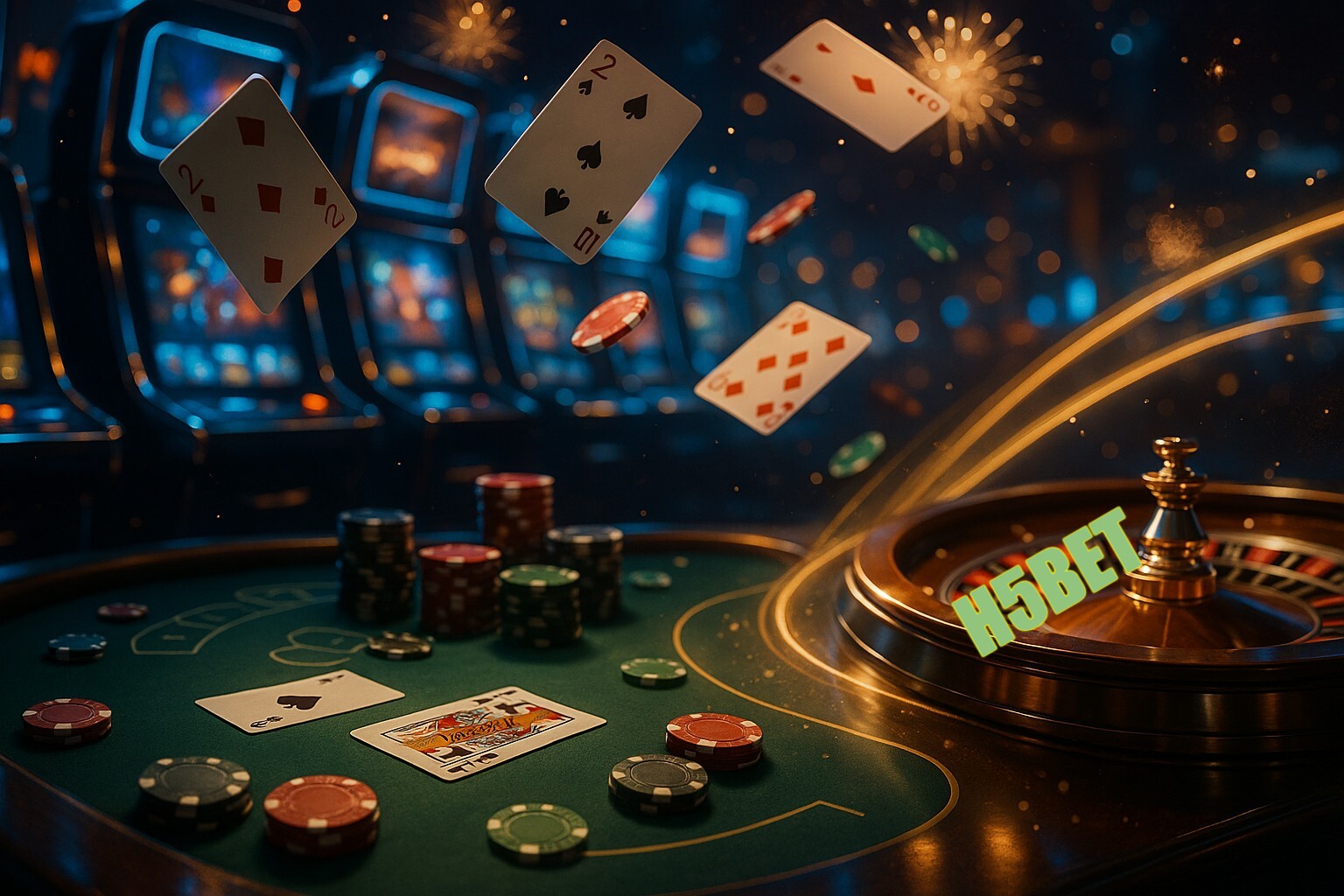 Jogos emocionantes no H5BET